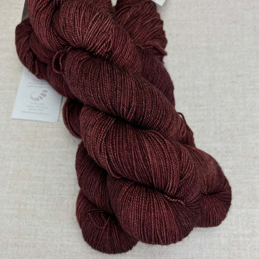 Little Egret Yarn ~ Burgundy Bean