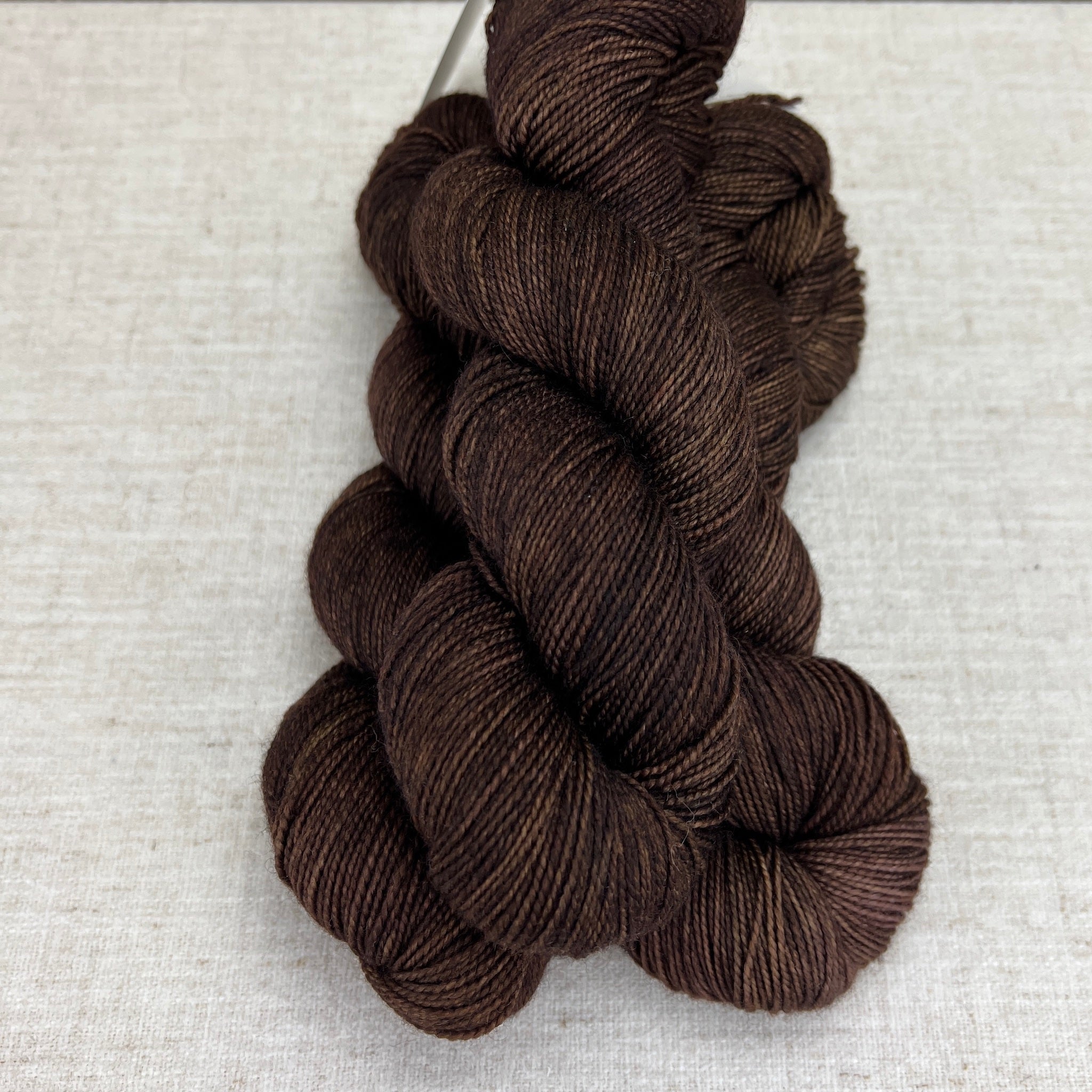 Hand dyed sock yarn, Pearl ~ Chestnut – The Woolen Rabbit
