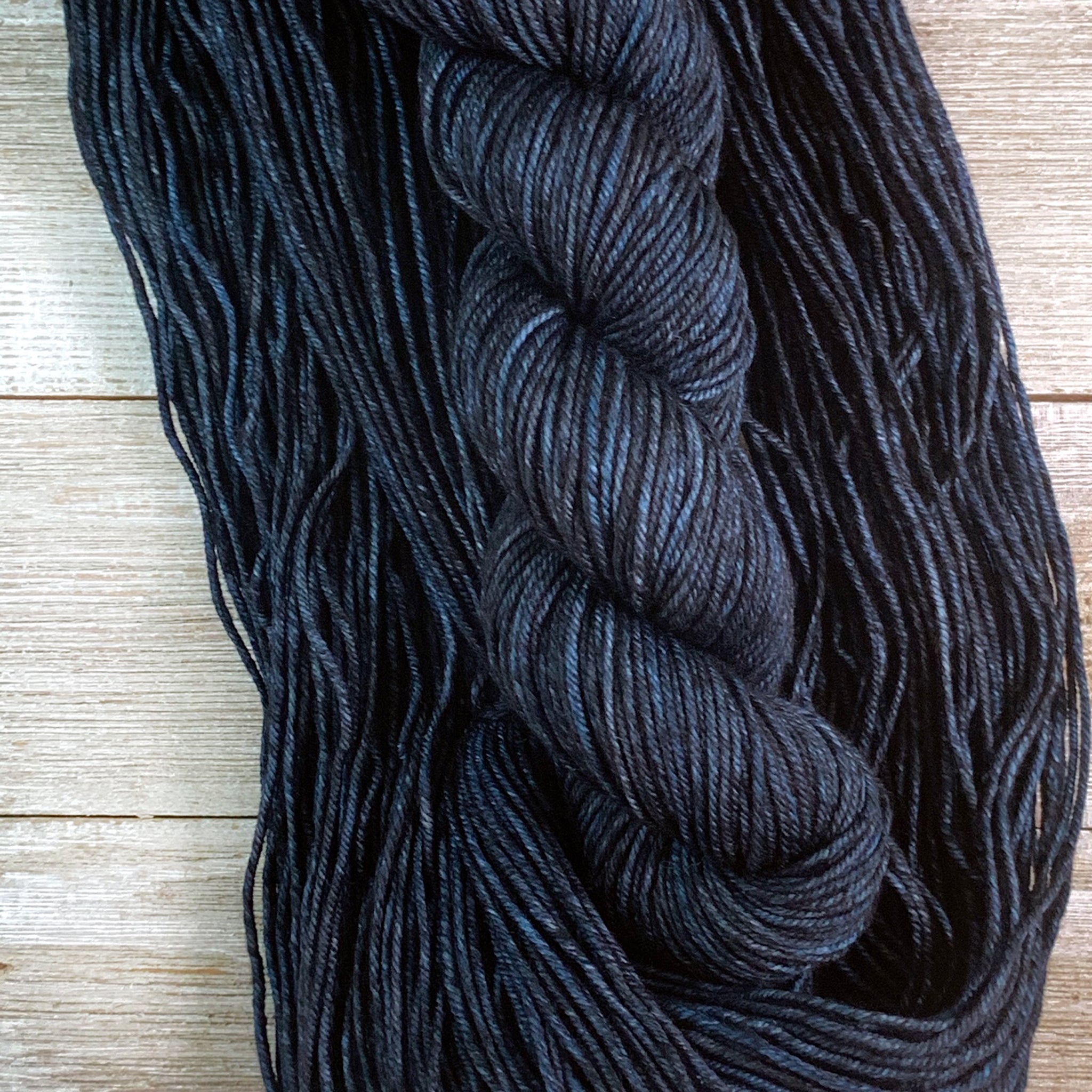 ww kashmir Forever In Blue Jeans, worsted weight merino and cashmere yarn