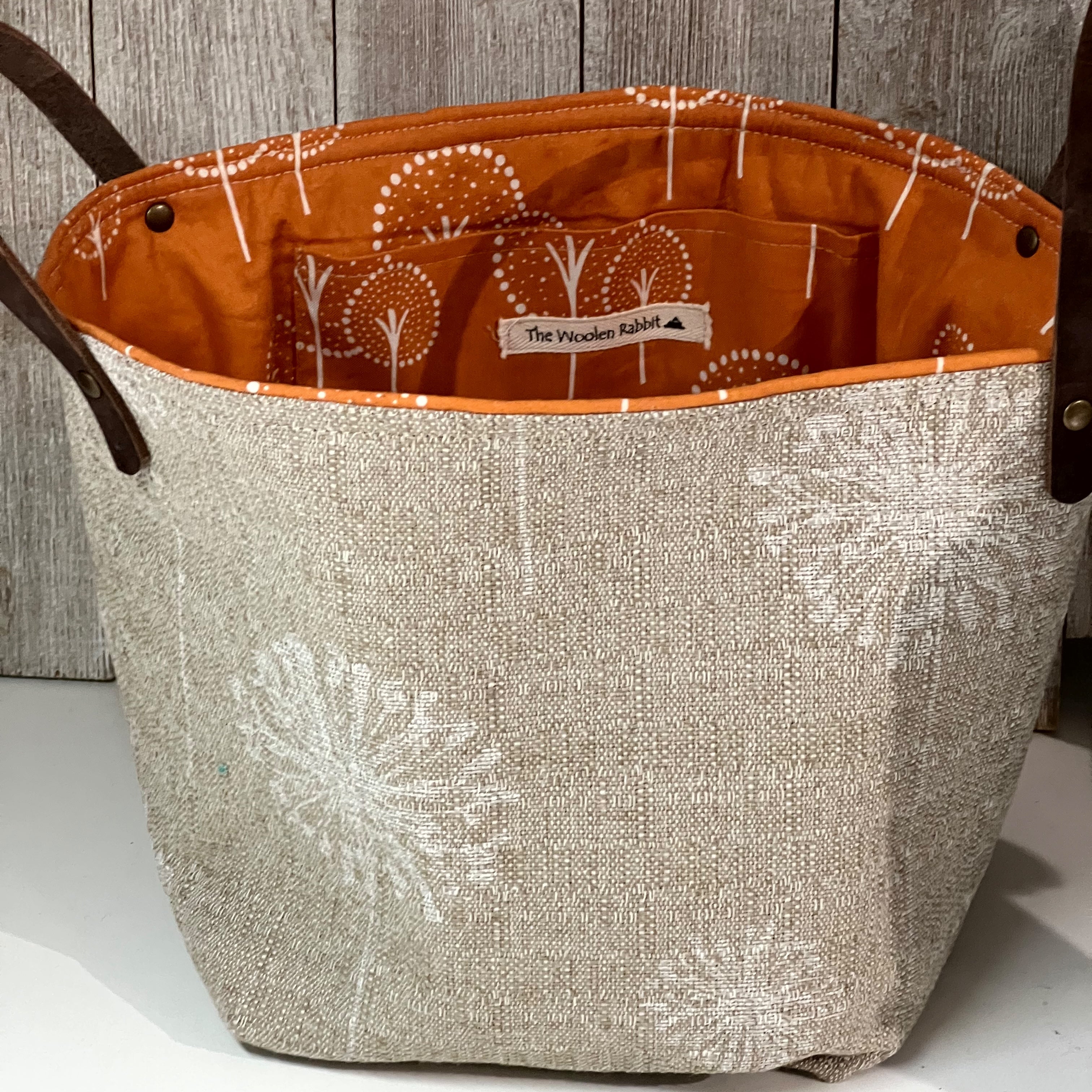 Bunny Bucket Bag ~ Dandelions