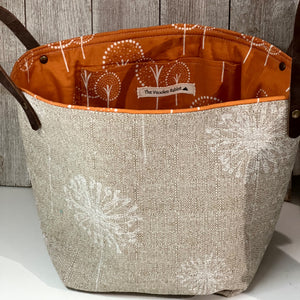 Bunny Bucket Bag ~ Dandelions