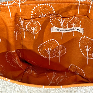 Bunny Bucket Bag ~ Dandelions